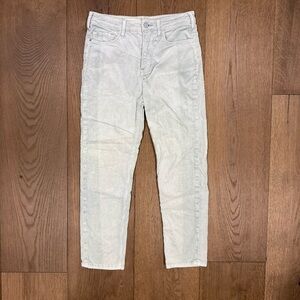 Pilcro Anthropologie Women's Mint Green Slim Pants